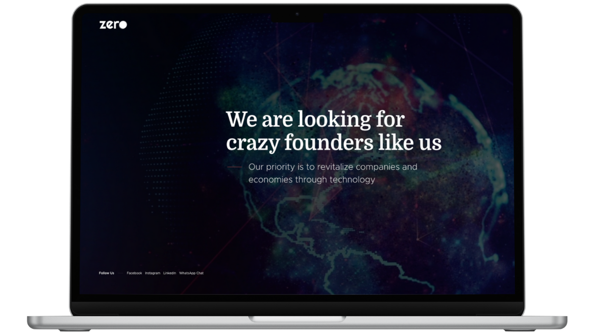 AtZero - Technology Studio Website & Portfolio