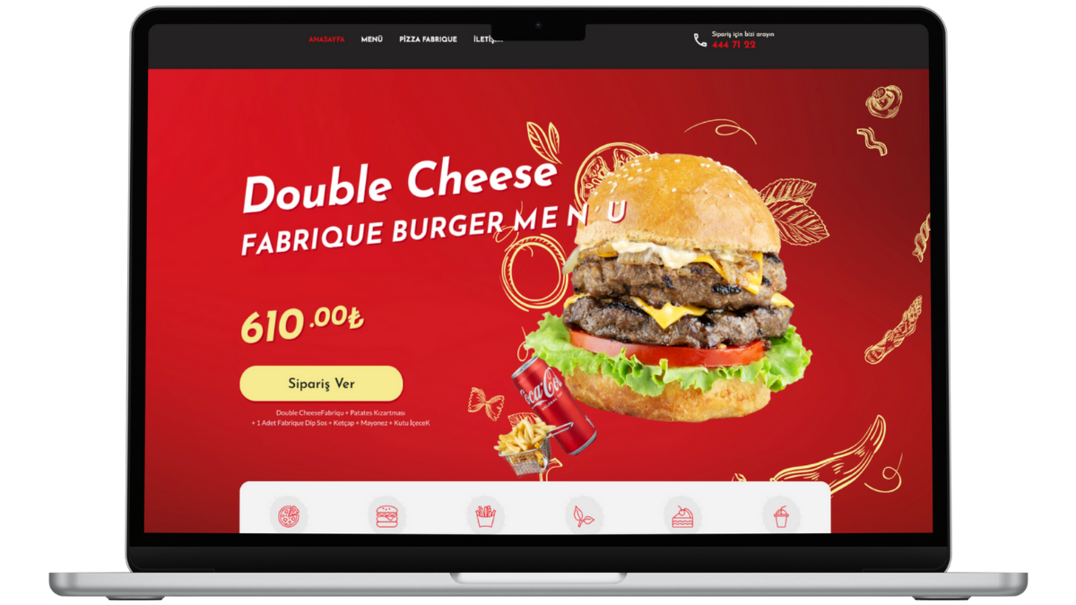 Pizza Fabrique - Restaurant Website & Online Ordering System