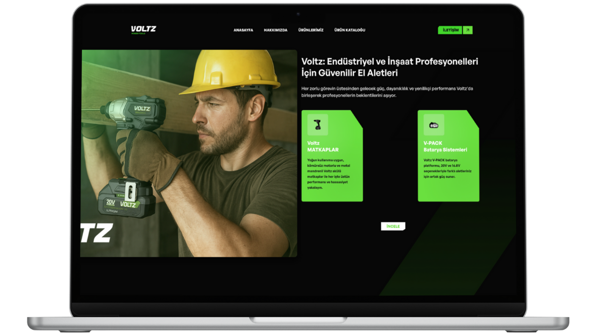 Voltz Power Tools - E-Commerce Platform & Product Catalog